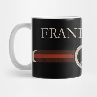 Proud Name Frank Distressed Birthday Gifts Vintage Styles Mug